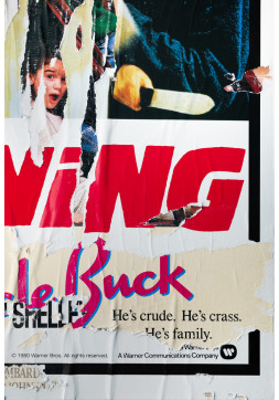 The Shining / Uncle Buck - One Sheet - Juxtaposed Ripped Movie Posters on Canvas