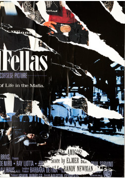 Goodfellas / The 3 Amigos - One Sheet - Juxtaposed Ripped & Torn Film Posters on Canvas